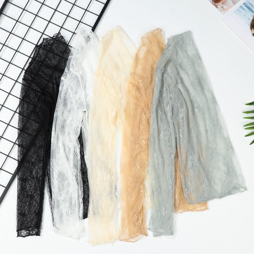 1 Áo Lưới Phối Ren Không Đường May Gợi Cảm Hợp Thời Trang