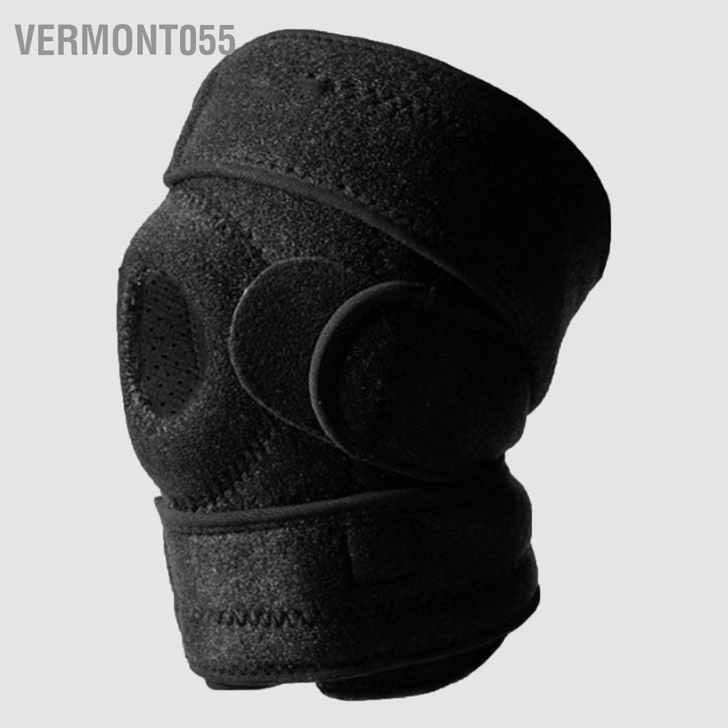 Có thể bán buôn Khum Bảo Vệ Đầu Gối Đen Free Size Chống Trượt Có Thể Điều Chỉnh Nẹp cho Đi Xe Đạp Vermont055 Hàng giao ngay