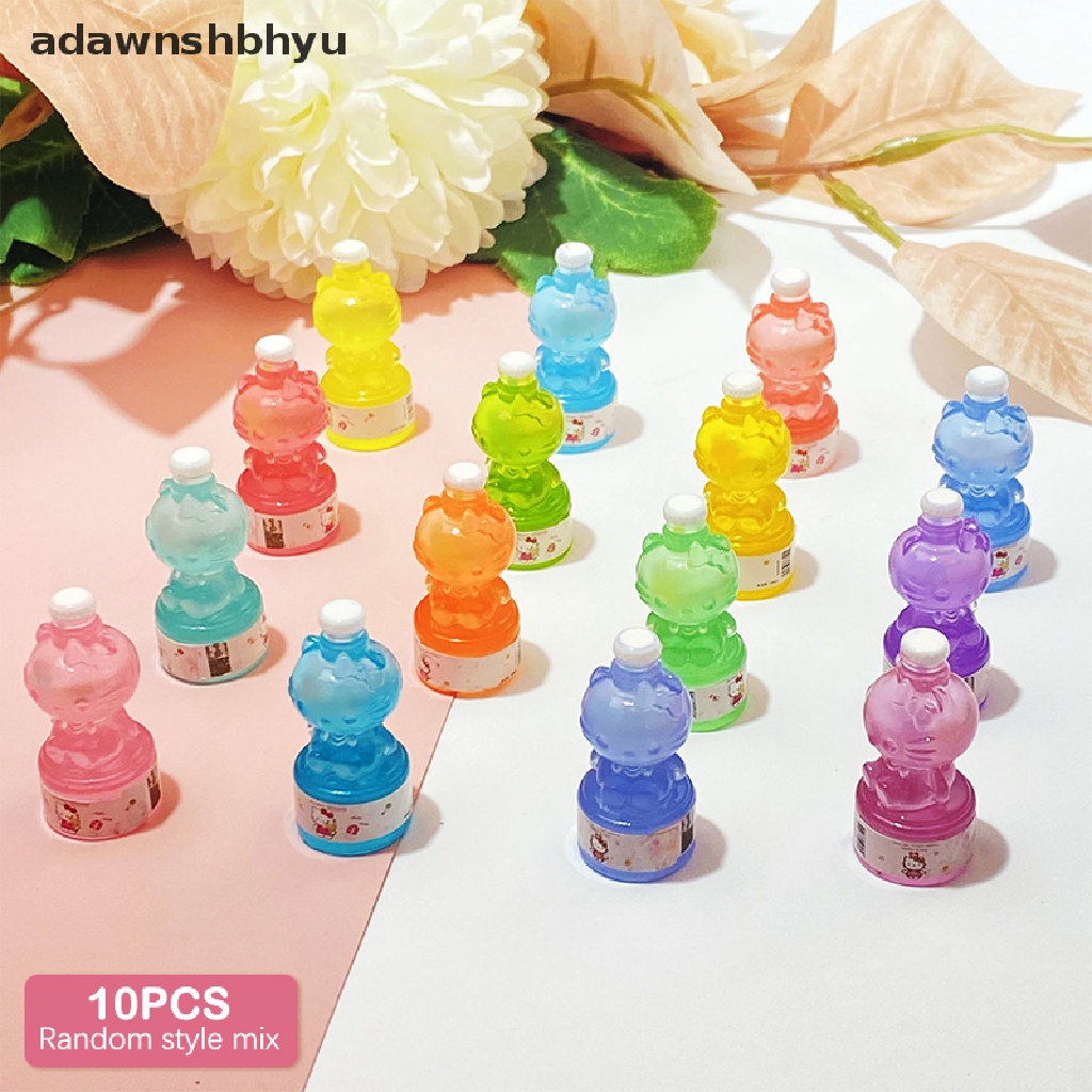 Set 10 Móc Khóa Hình Mèo Dạ Quang Dễ Thương
