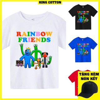 Áo thun trẻ em rianbow, 4 màu, có size người lớn, anam store