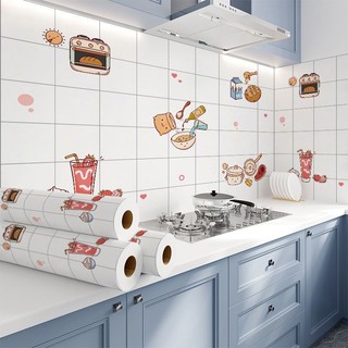 Miếng dán tường dày dặn chống thấm nước / dầu chịu nhiệt độ cao cho nhà bếp