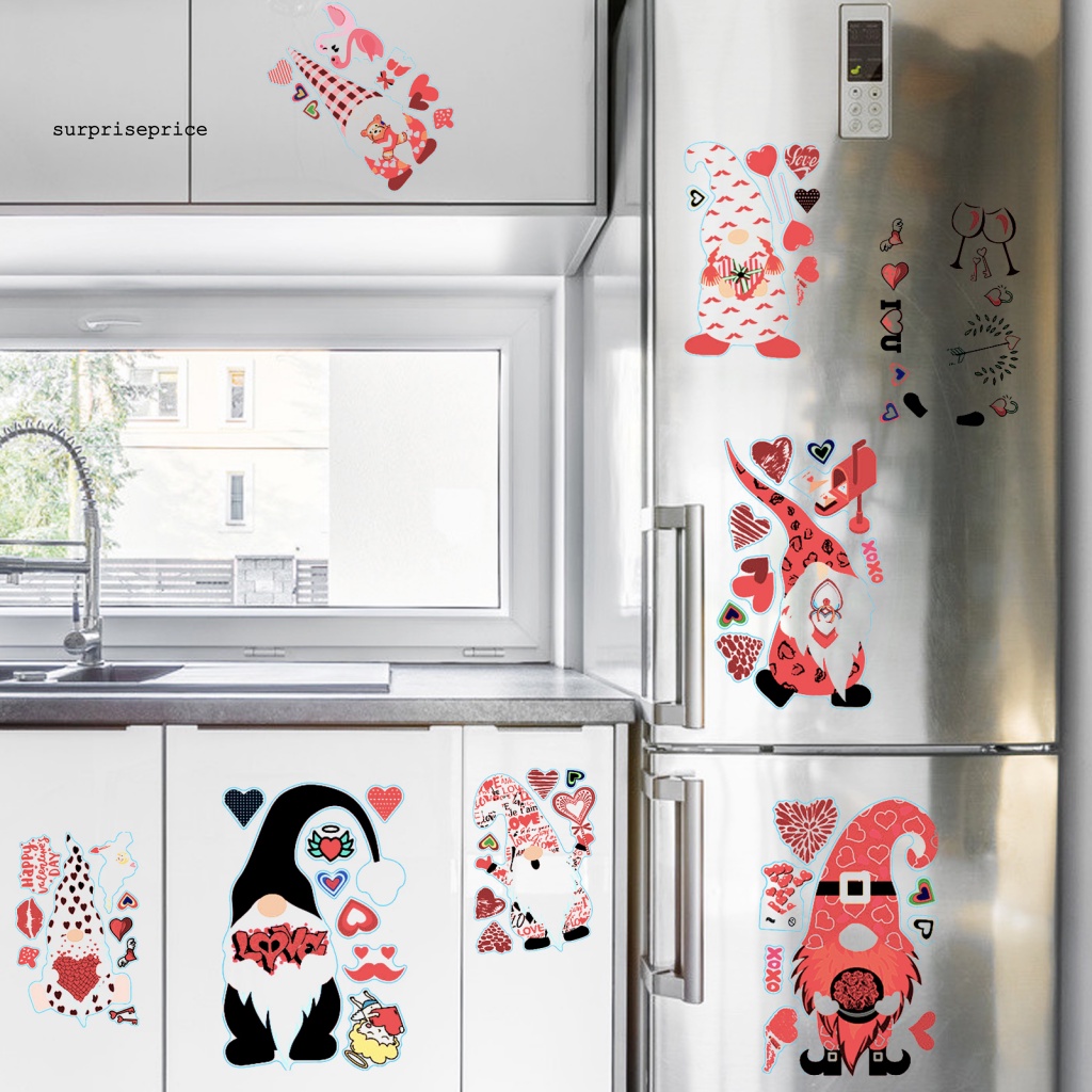 Set 9 Miếng Dán PVC DIY Có Thể Tháo Rời Cho Phục Sinh