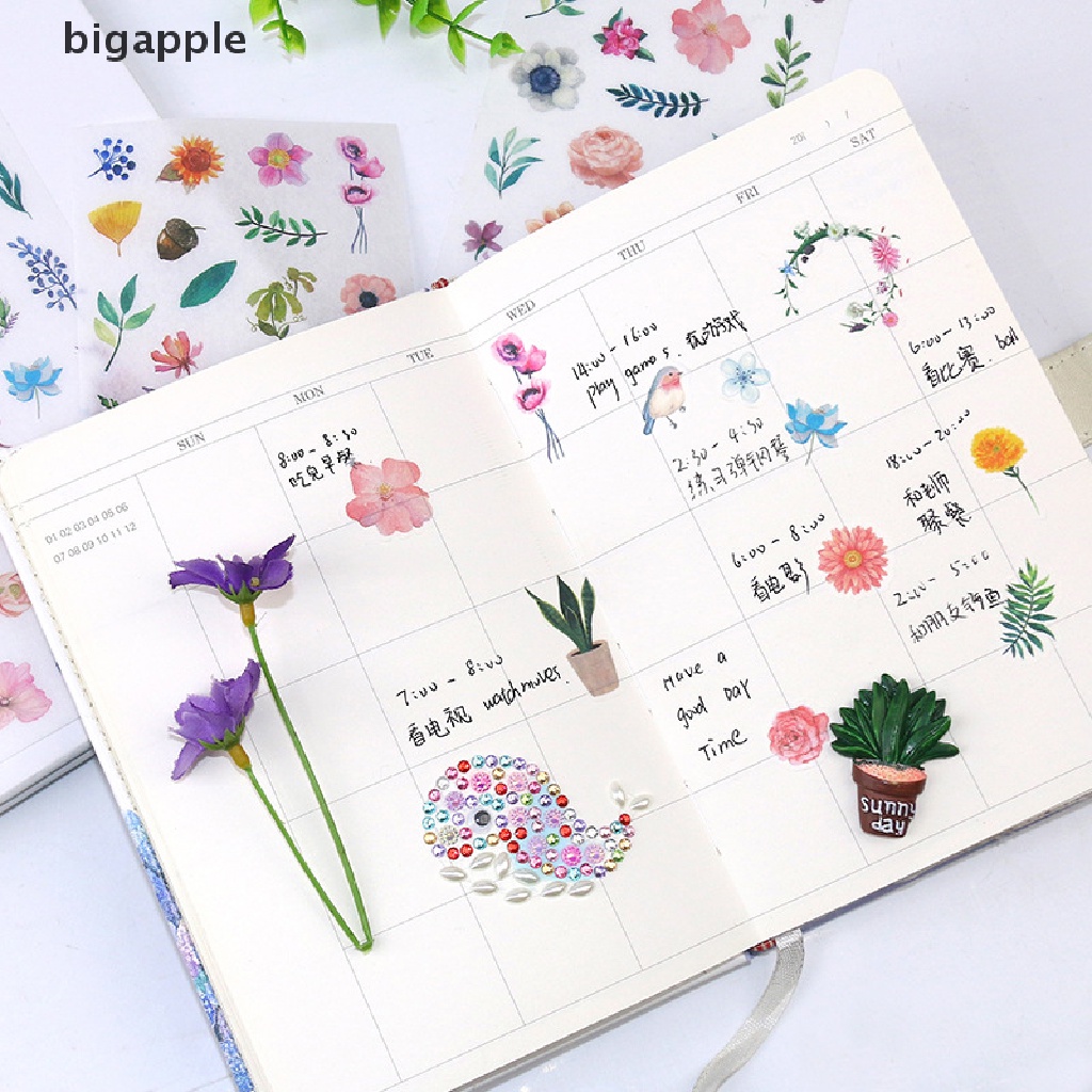 Set 6 Tấm Sticker Cá Voi Dễ Thương Dán Trang Trí Đa Dụng