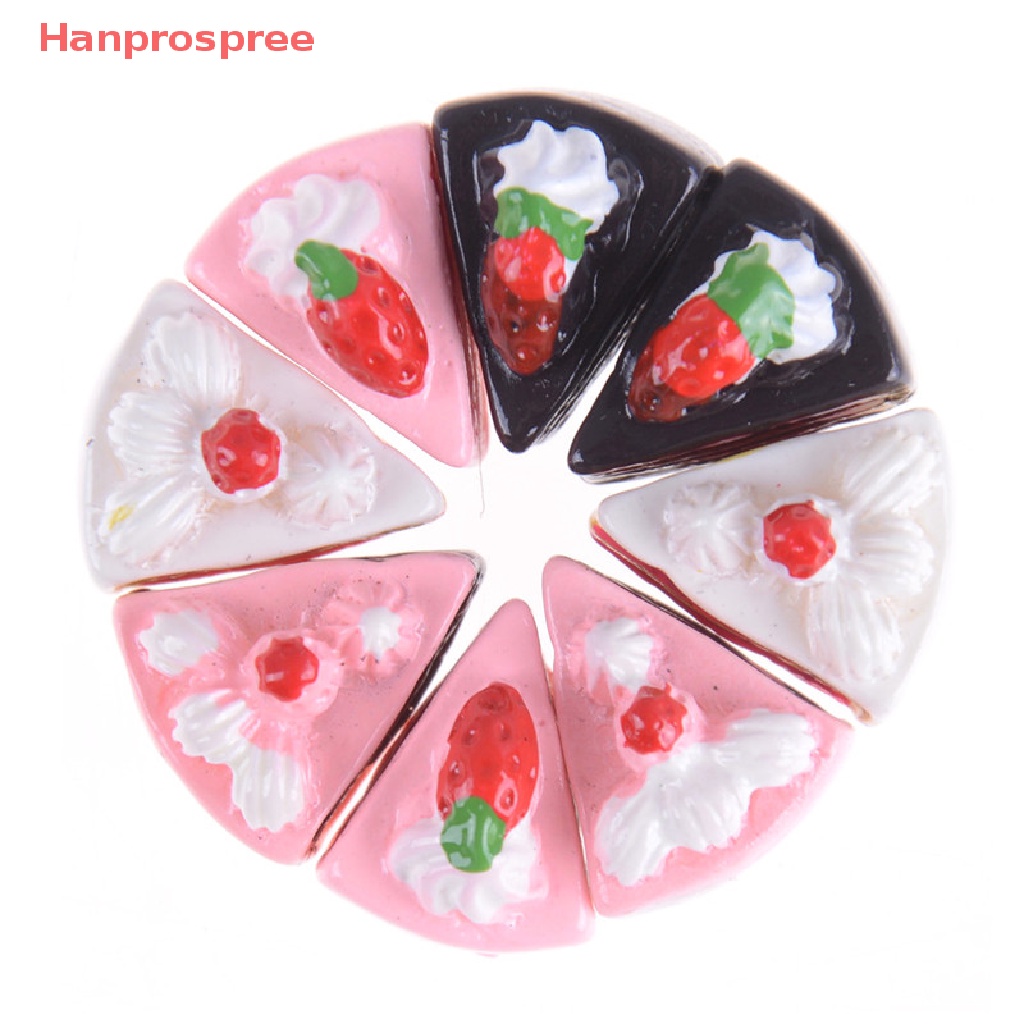 Set 2 Mô Hình Bánh Ngọt 1 / 12 Dùng Trang Trí Nhà Búp Bê Diy