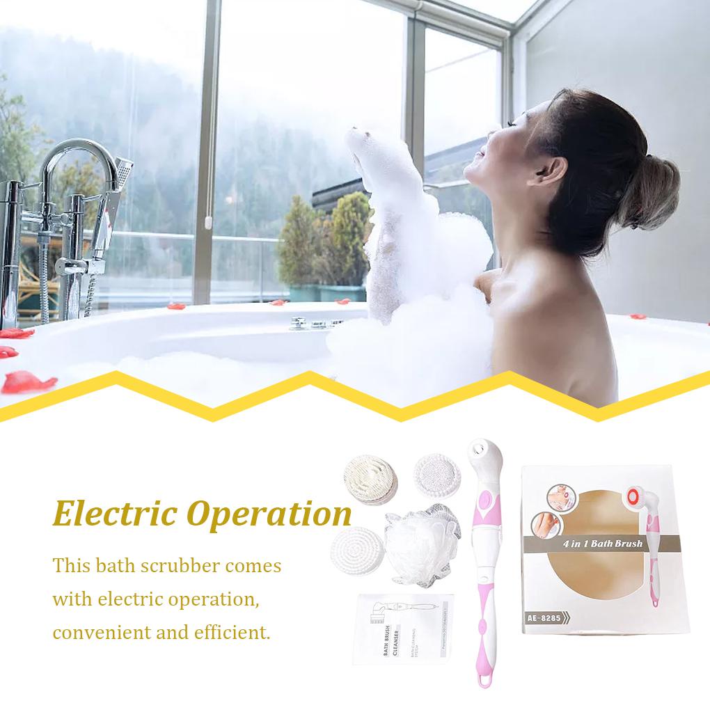 Bàn Chải Tẩy Tế Bào Chết Toàn Thân Bằng Điện Cho Nam Nữ