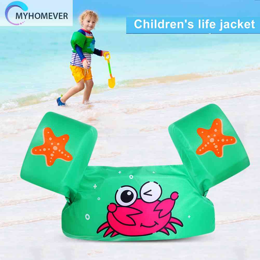 Phao Bơi Dạng Vest Không Tay Có Thể Điều Chỉnh Dành Cho Trẻ Em