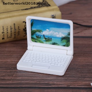 Mô hình máy tính hiện đại sáng tạo trang trí nhà búp bê
