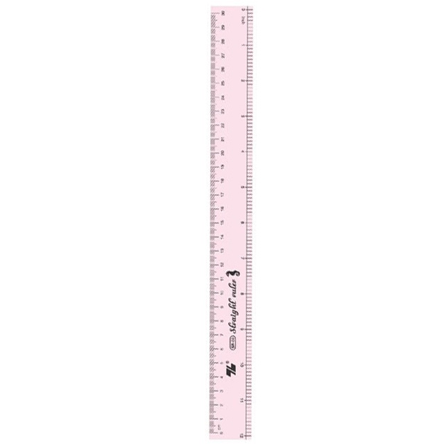 Thước Thẳng 30cm SR-03 - Màu Hồng