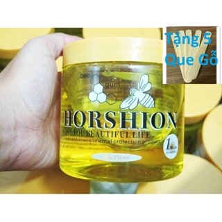 ( HANPU Sỉ ) COMBO Sáp wax lông lạnh Horshion và 1 cây Giấy wax Horshion