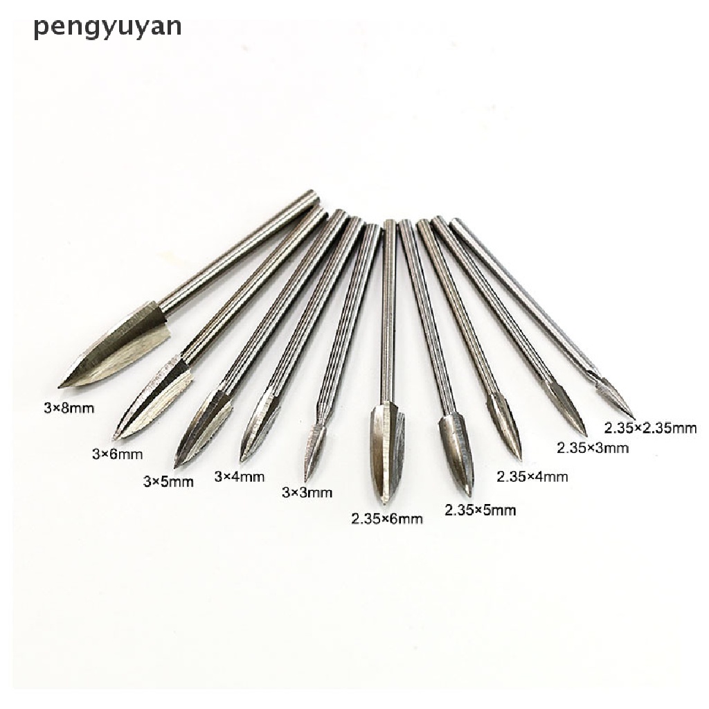 Bộ Mũi Khoan Điêu Khắc Gỗ Bằng Thép HSS Chuyên Dụng