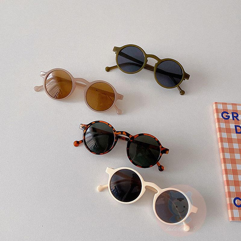 Kính Mát Tròn Chống Tia UV Thời Trang Mùa Hè Cho Bé LAA6