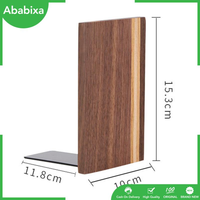 Giá Đỡ Đầu Sách Bằng Gỗ Dùng Trang Trí Phòng Ngủ / Văn Phòng