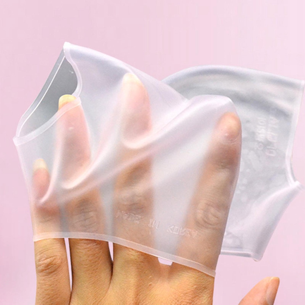 Vớ Silicone Mềm Bảo Vệ Gót Chân Dưỡng Ẩm Cho Nam Nữ J3W6