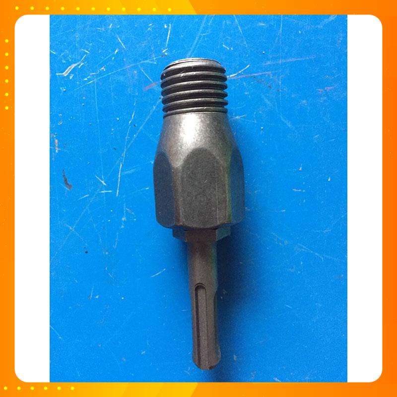 Đầu chuyển mũi khoan rút lõi chuôi gài SDS sang ren M22 - máy khoan bê tông cầm tay thành máy khoan rút lõi khoét lỗ
