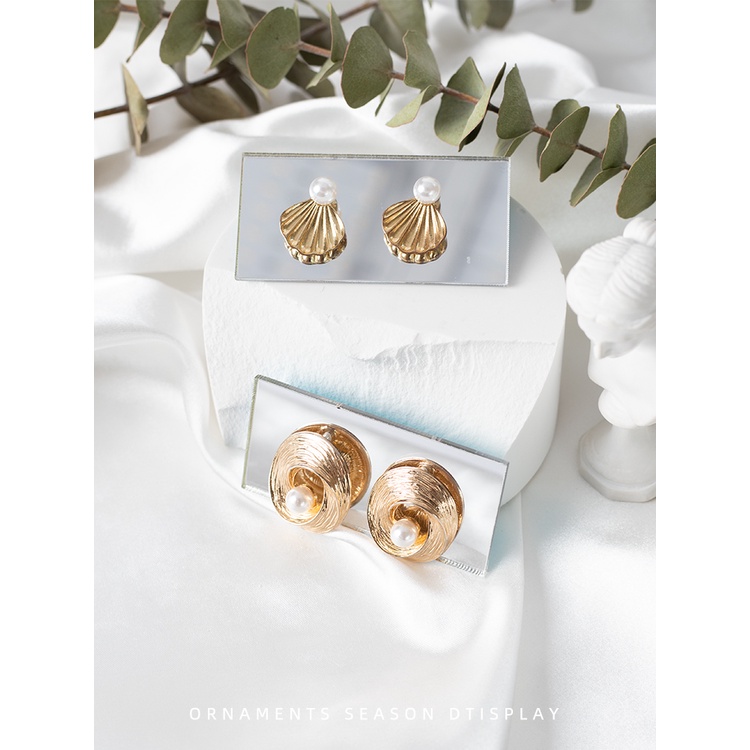 Giá Đỡ Trưng Bày Bông Tai / Thẻ / Trang Sức Có Gương