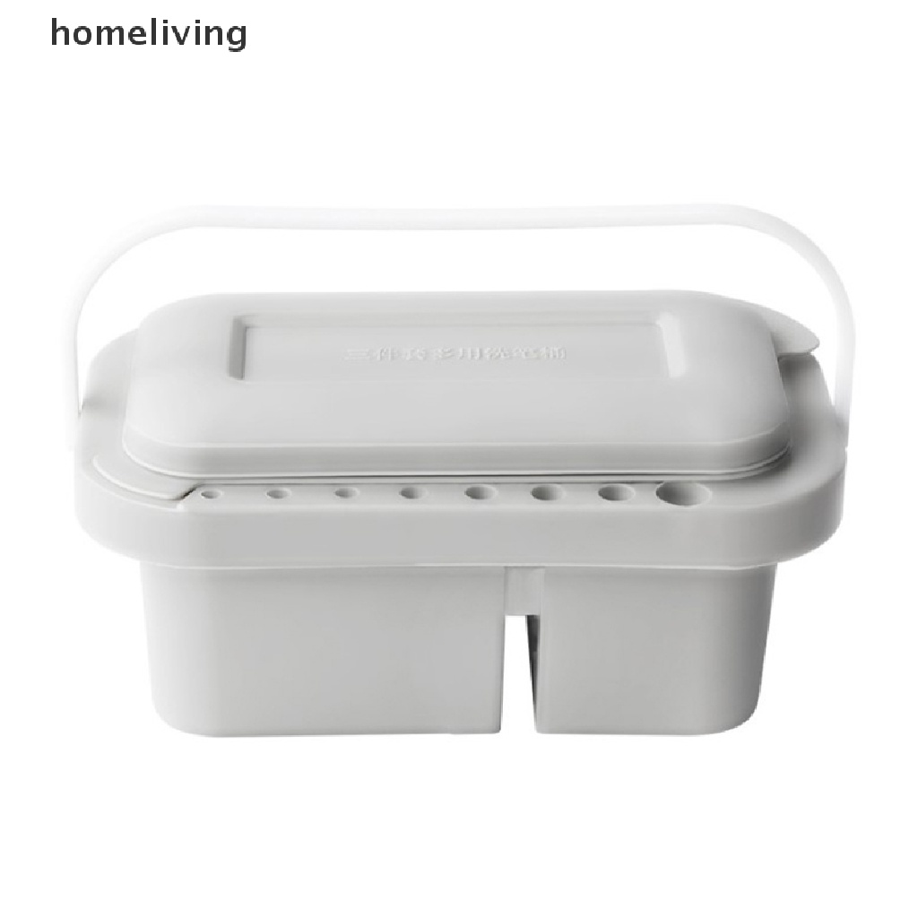 Xô Đựng Cọ Vẽ Kèm Giá Đỡ Màu Nghệ Thuật Tiện Dụng