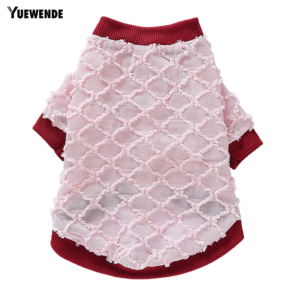 Yue.z Áo Thun Ngắn Tay Mặc Hàng Ngày Cho Thú Cưng