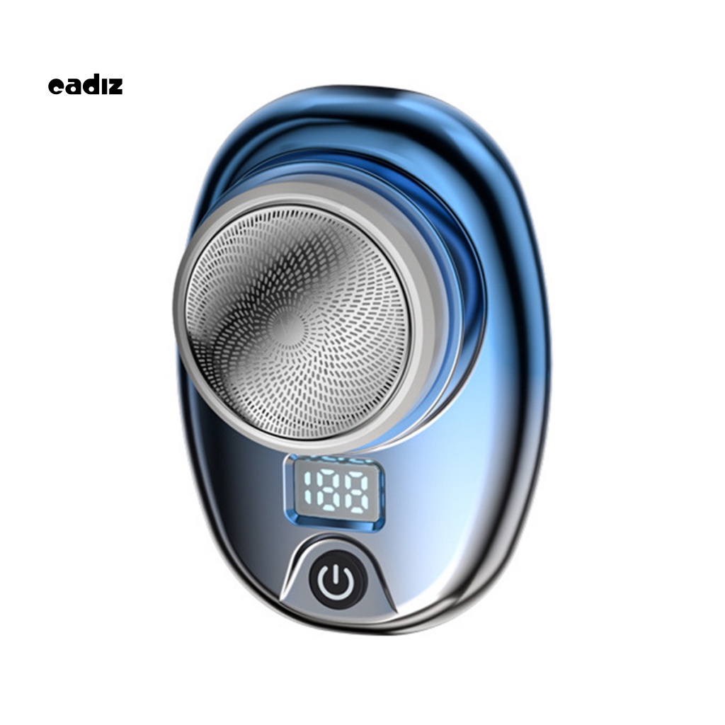 1 Bộ Tông Đơ Cạo Râu Cầm Tay 500mAh Mini Có Màn Hình LCD Kèm Cọ Vệ Sinh Tiện Dụng