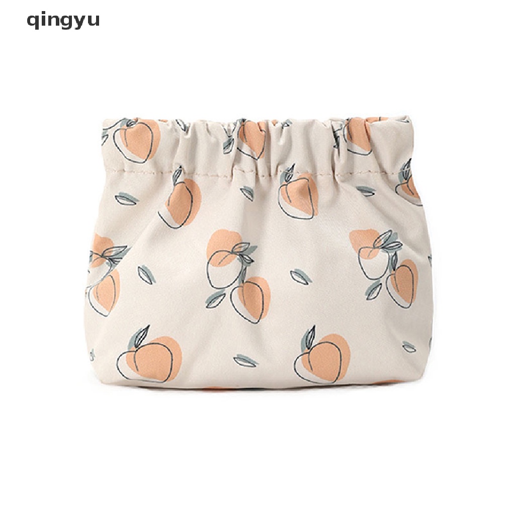 Túi Đựng Mỹ Phẩm / Thẻ / Tai Nghe / Son Môi Di Động qingyu Ins