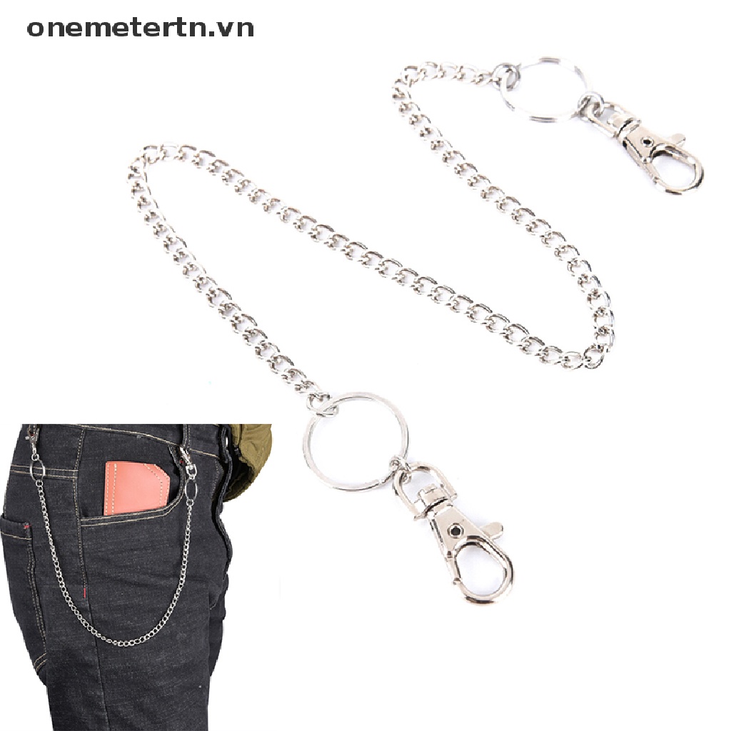 Móc Chìa Khóa 49cm Dạng Ví Phong Cách Punk