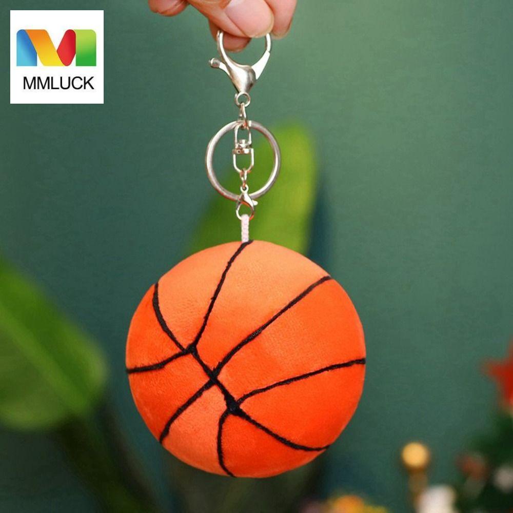 Mmluck Móc Khóa Quả Bóng Đá Đồ Chơi Nhồi Bông Mô Phỏng Tự Làm Quà Tặng Cho Trẻ Em