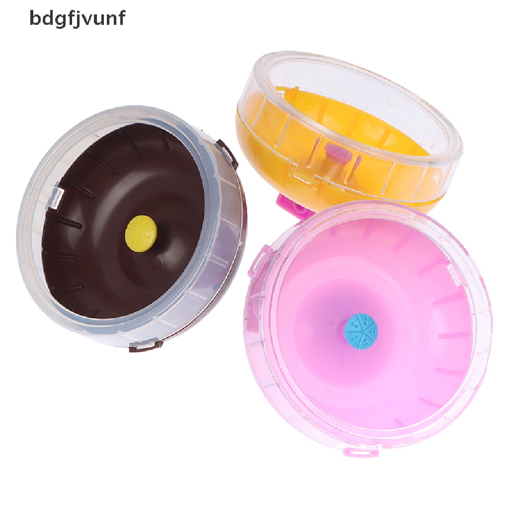 Đồ Chơi Đĩa Chạy Bộ Bằng Nhựa Hình Chuột Hamster Dễ Thương