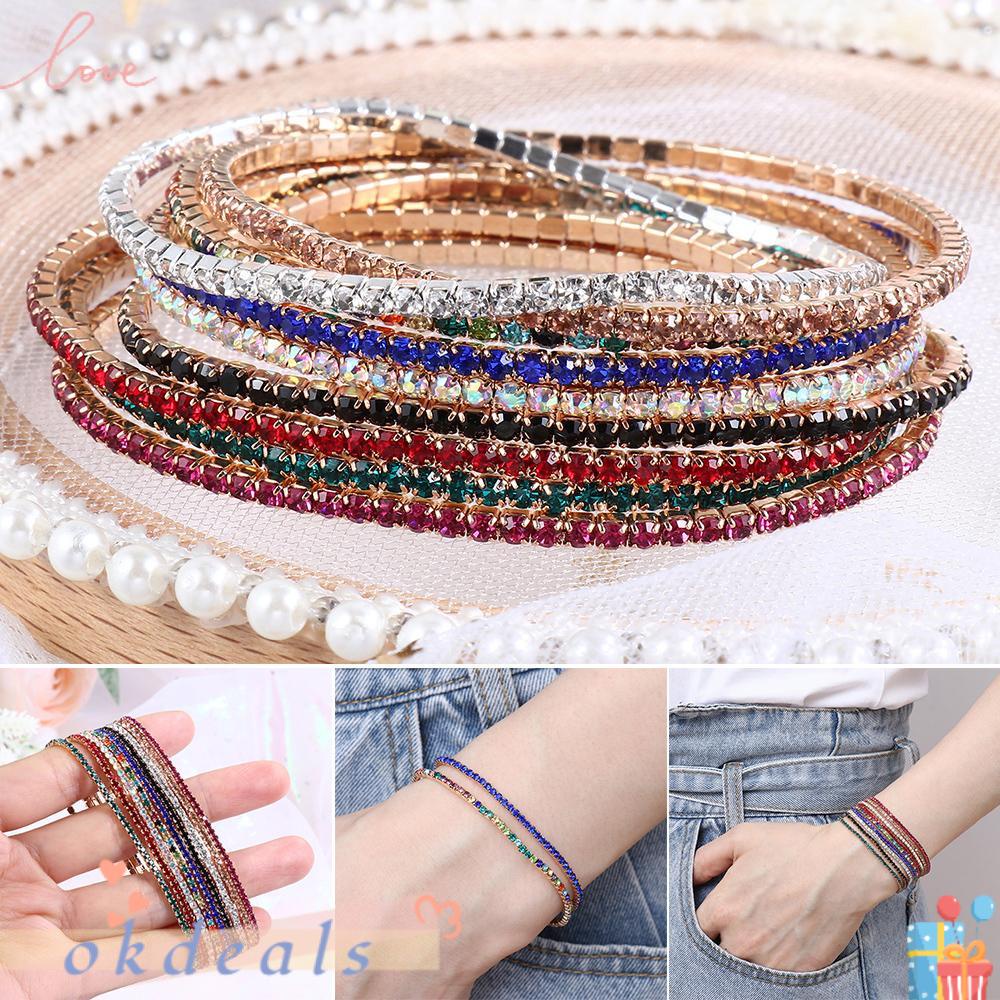 Vòng Đeo Tay Lấp Lánh Dành Cho Nữ OKDEALS