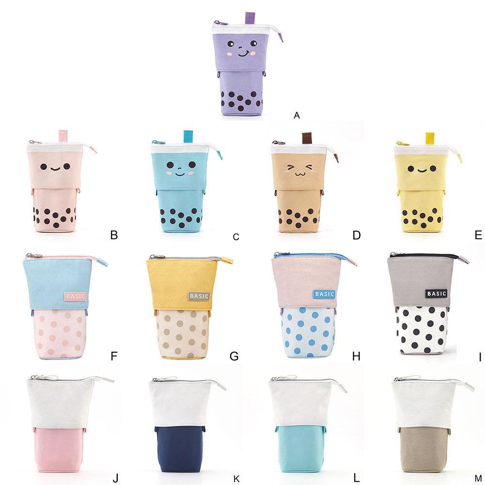 Túi Đựng Bút M7B2 Đa Năng In Họa Tiết Dễ Thương Cho Nữ