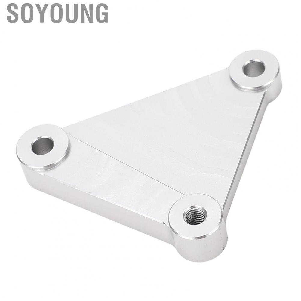Soyoung LS Engine Alternator Bracket  Easy To Install Anti Deformation High Strength Swap Adapter Rugged Construction for LSX LS1 LS6 5.3 6.0 Truck