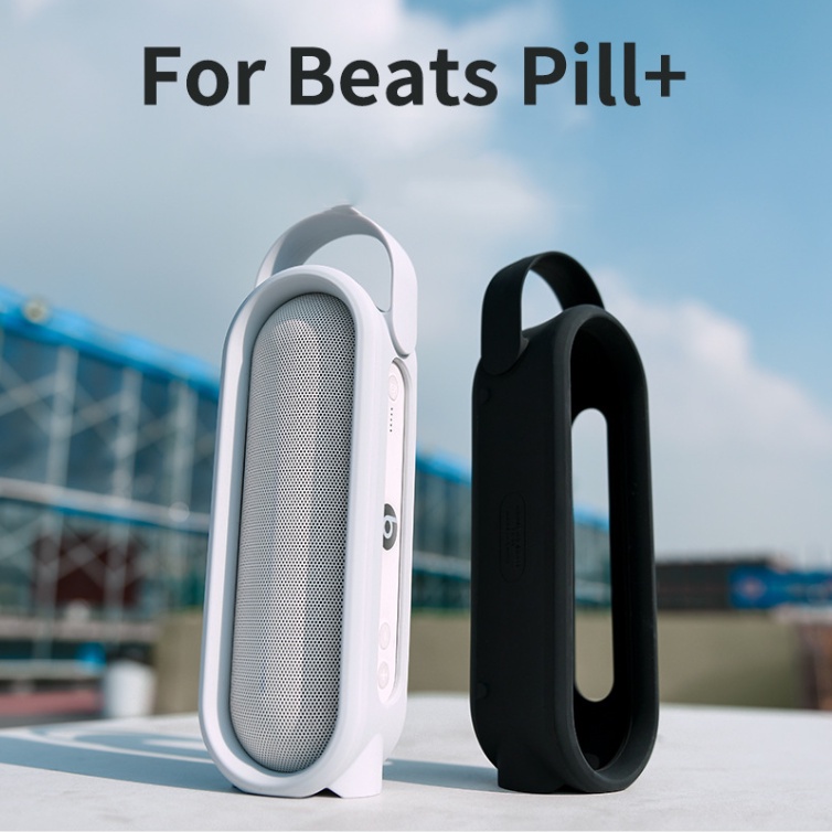 Vỏ Bọc Loa Beats Pill + Loa Bằng Silicon Chống Sốc Có Giá Đỡ Phù Hợp