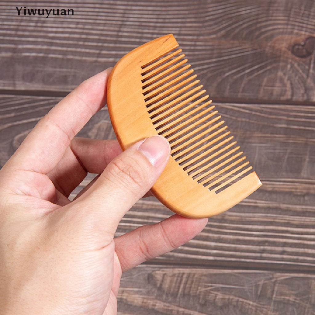 Lược Gỗ Chải Râu Chống Tĩnh Điện Thời Trang Cho Nam