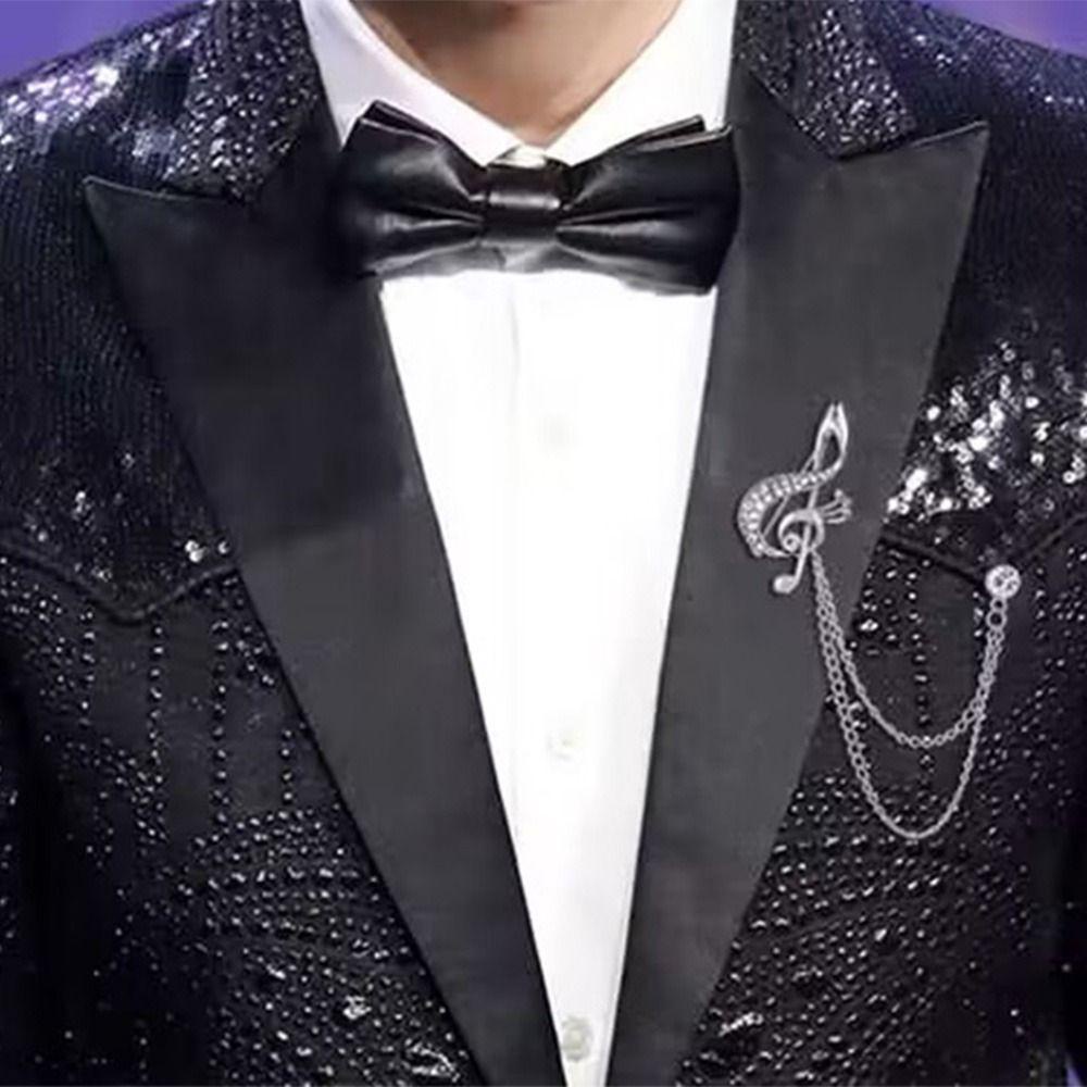 Trâm Cài Áo Vest May Mắn Cho NamTrang Sức Kpop Mạ Điện Bằng Thép Không Gỉ Phong Cách Hàn Quốc