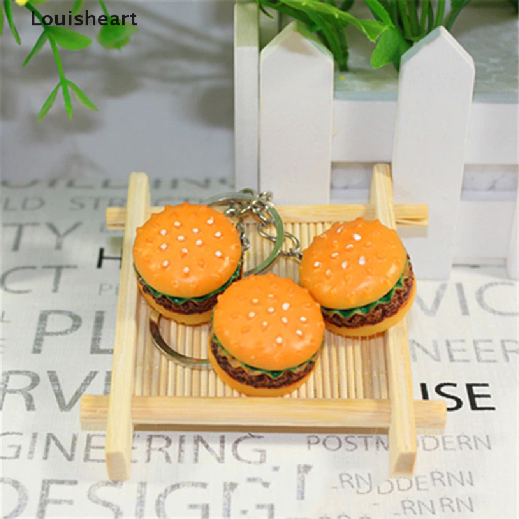 1 Móc Khóa Hình Bánh Kem Louisheart Mini Dễ Thương