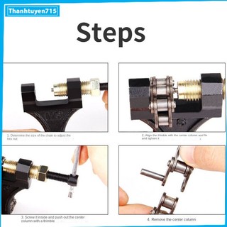 Cảo tháo mắt sên xe máy thép đen tốt