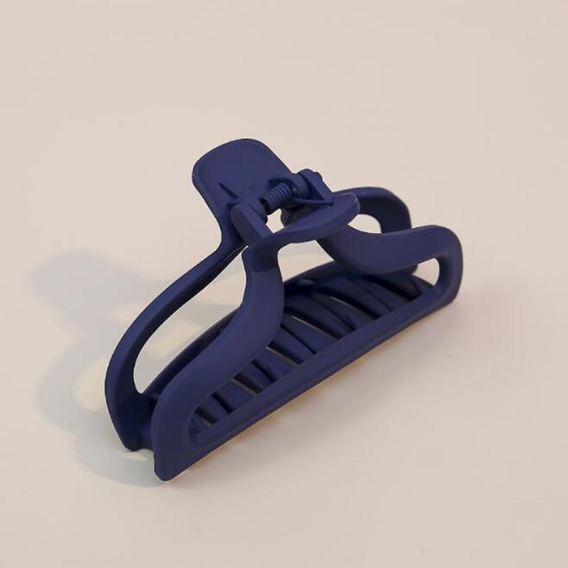 Kẹp Tóc Đuôi Ngựa Màu Trơn Thiết Kế Đục Lỗ Thời Trang Cho Nữ Giá Đỡ