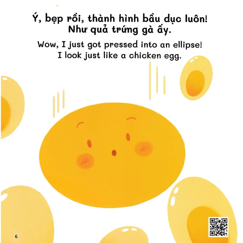 Sách Tủ Sách Ehon - Song Ngữ: Những Hình Khối Vui Vẻ