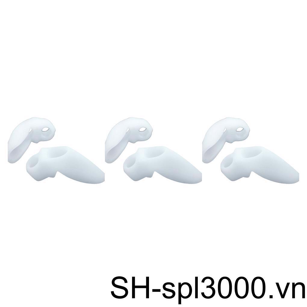 1 / 2 / 3 / 5 Dụng Cụ Silicone Tách Ngón Chân Trái / Phải Có Thể Tái Sử Dụng