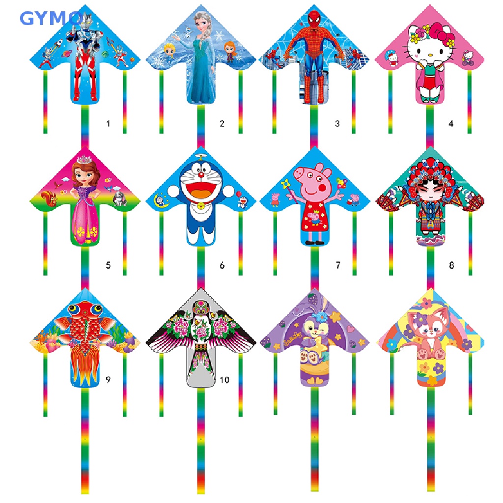 Diều Đuôi Dài Đồ Chơi Ngoài Trời Cho Bé