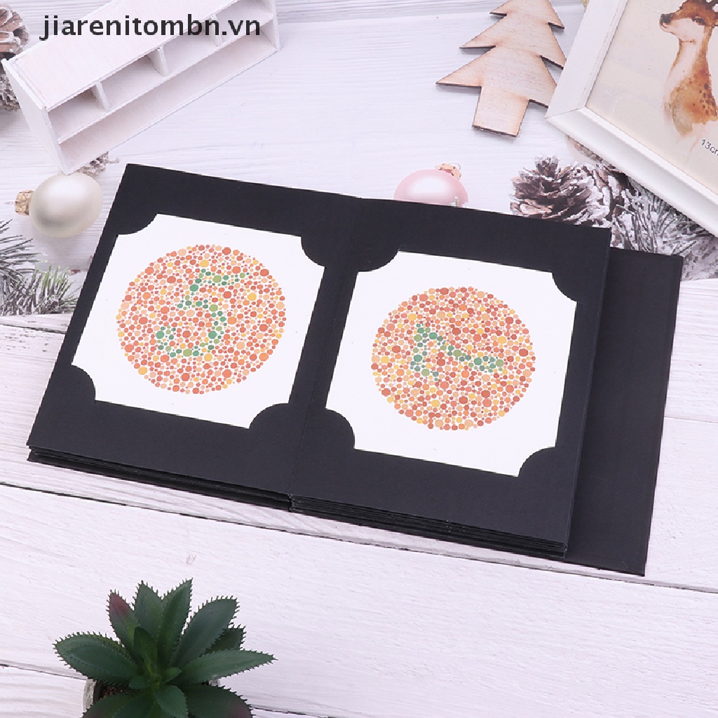 Sách 38 Tấm Giấy Kiểm Tra Đánh Điểm Mù jiarenitombn Ishihara