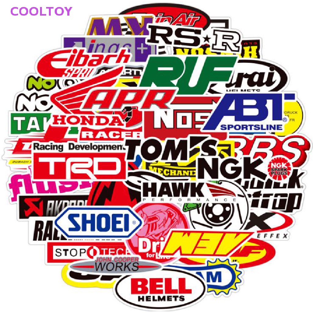 Cooltoy Set 100 Nhãn Dán Graffiti Trang Trí Xe Hơi / Xe Máy / Ván Trượt / Hành L