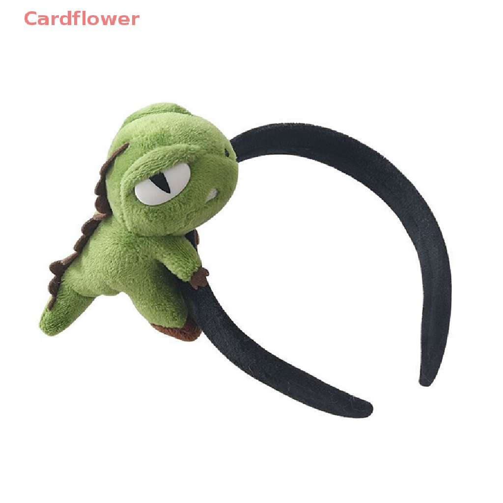 Băng Đô Cài Tóc Ba Chiều Hình Khủng Long Hoạt Hình Dễ Thương Cho Nữ