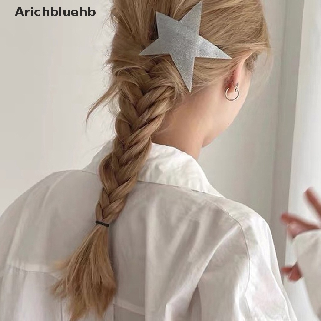 Kẹp Tóc Hình Ngôi Sao Năm Cánh Kiểu Dáng Cá Tính Dành Cho Nữ y2k