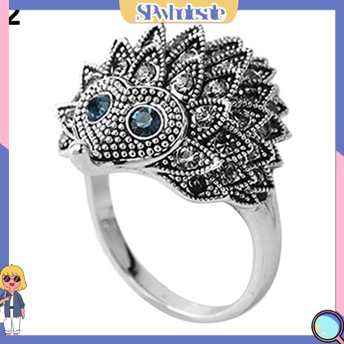 <SPwholesale> Nhẫn Hình Nhím Phong Cách Bohemian Cổ Điển Cho Nữ