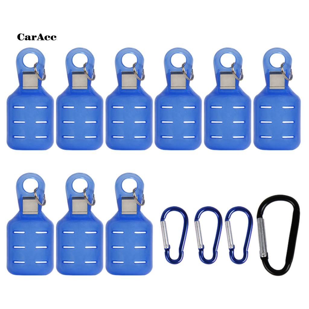 1 Bộ Túi Đựng Bảo Vệ Móc Câu Tôm Bằng Nhựa ABS Chống Rơi