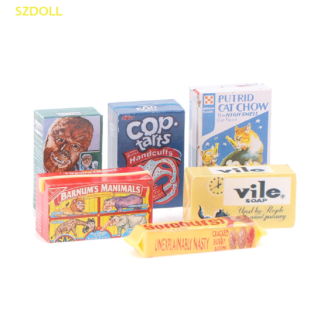 Siêu Thị Mini Tỉ Lệ 1 / 6 Trang Trí Nhà Búp Bê