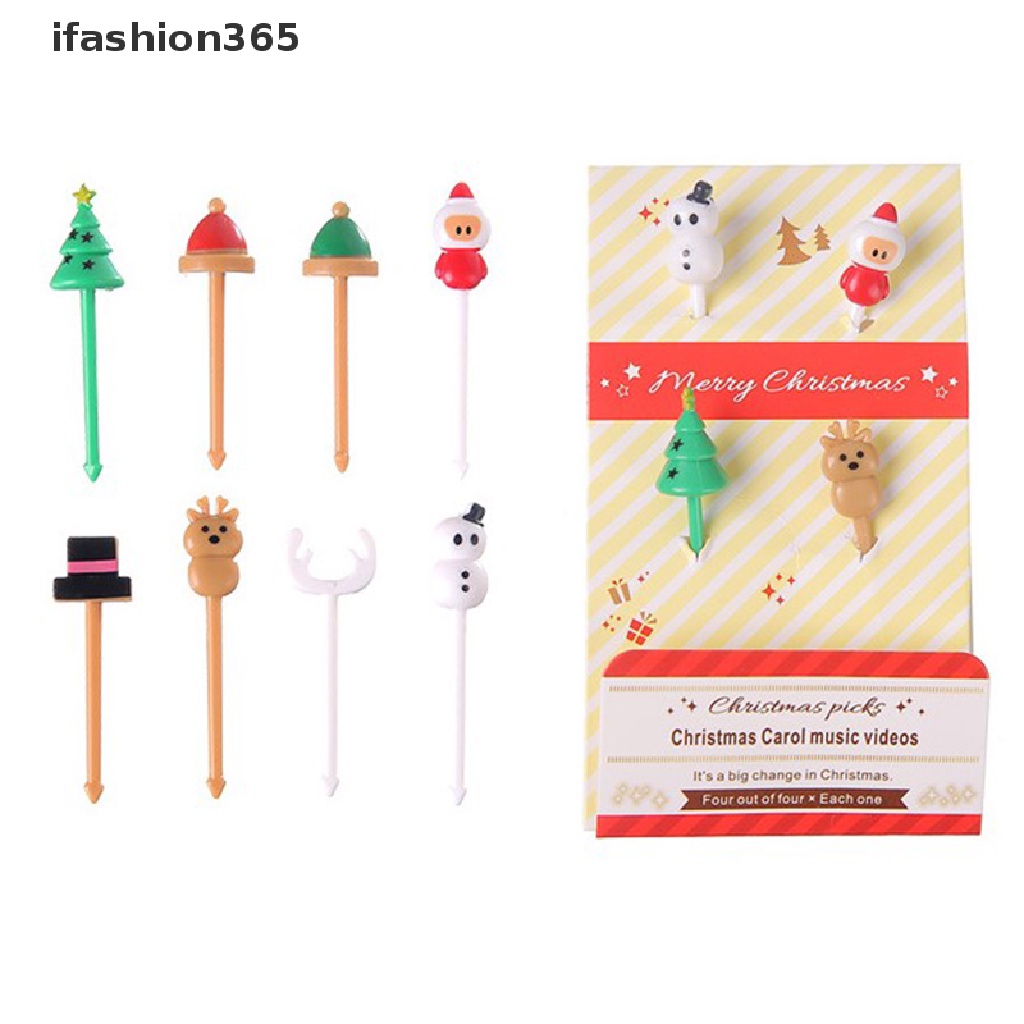 Nĩa Ăn Tráng Miệng / Trái Cây / Thức Ăn Tráng Miệng Hình Động Vật Mini Dễ Thương Thời Trang ifashion365]