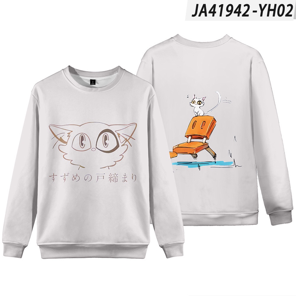 Áo Hoodie Tay Dài In Họa Tiết Anime 3D Thời Trang Cho Nam Và Nữ