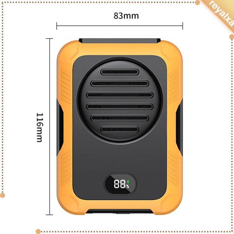 Quạt Để Bàn 3 Cánh Tiếng Ồn Thấp Tùy Chỉnh Tiện Dụng Cho Cắm Trại / Câu Cá / Dã Ngoại