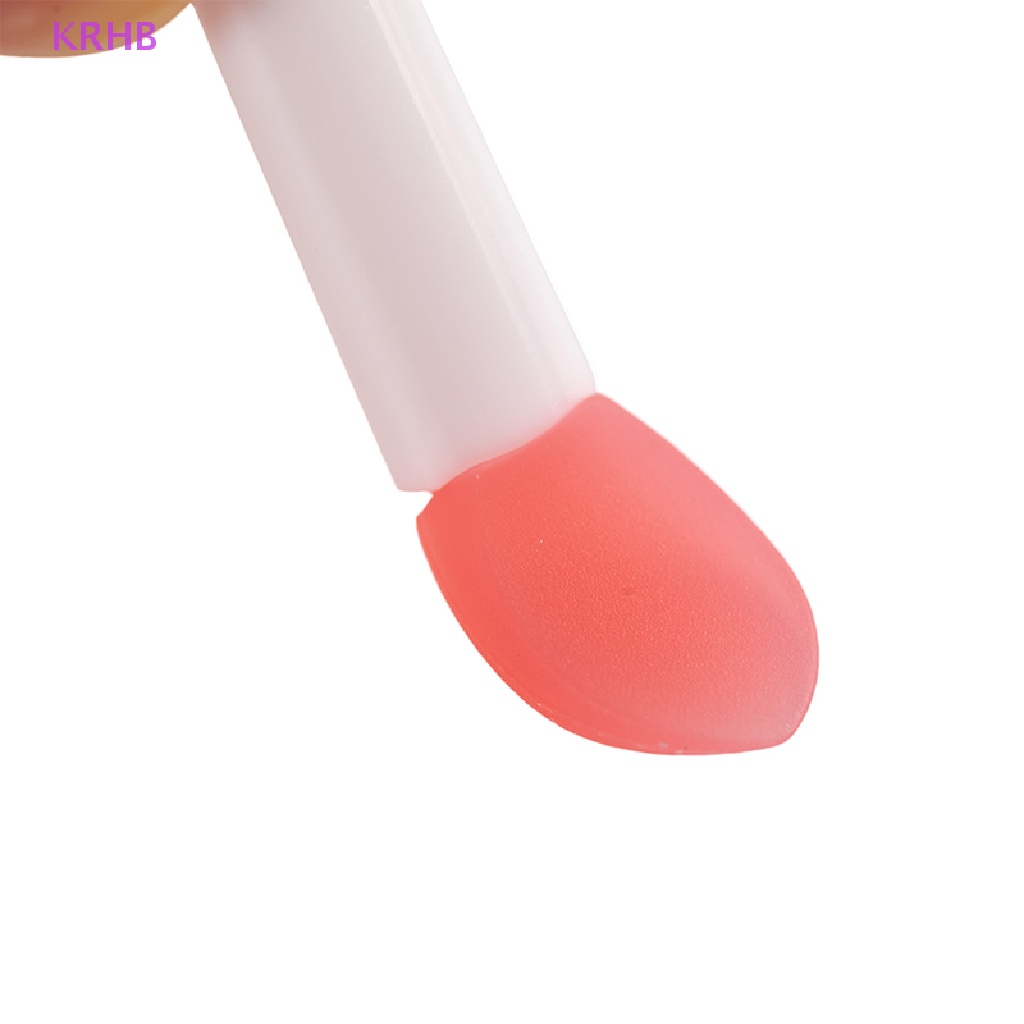 Set 5 Cọ Đắp Mặt Nạ Môi Bằng Silicon Hai Đầu KRHB Mới