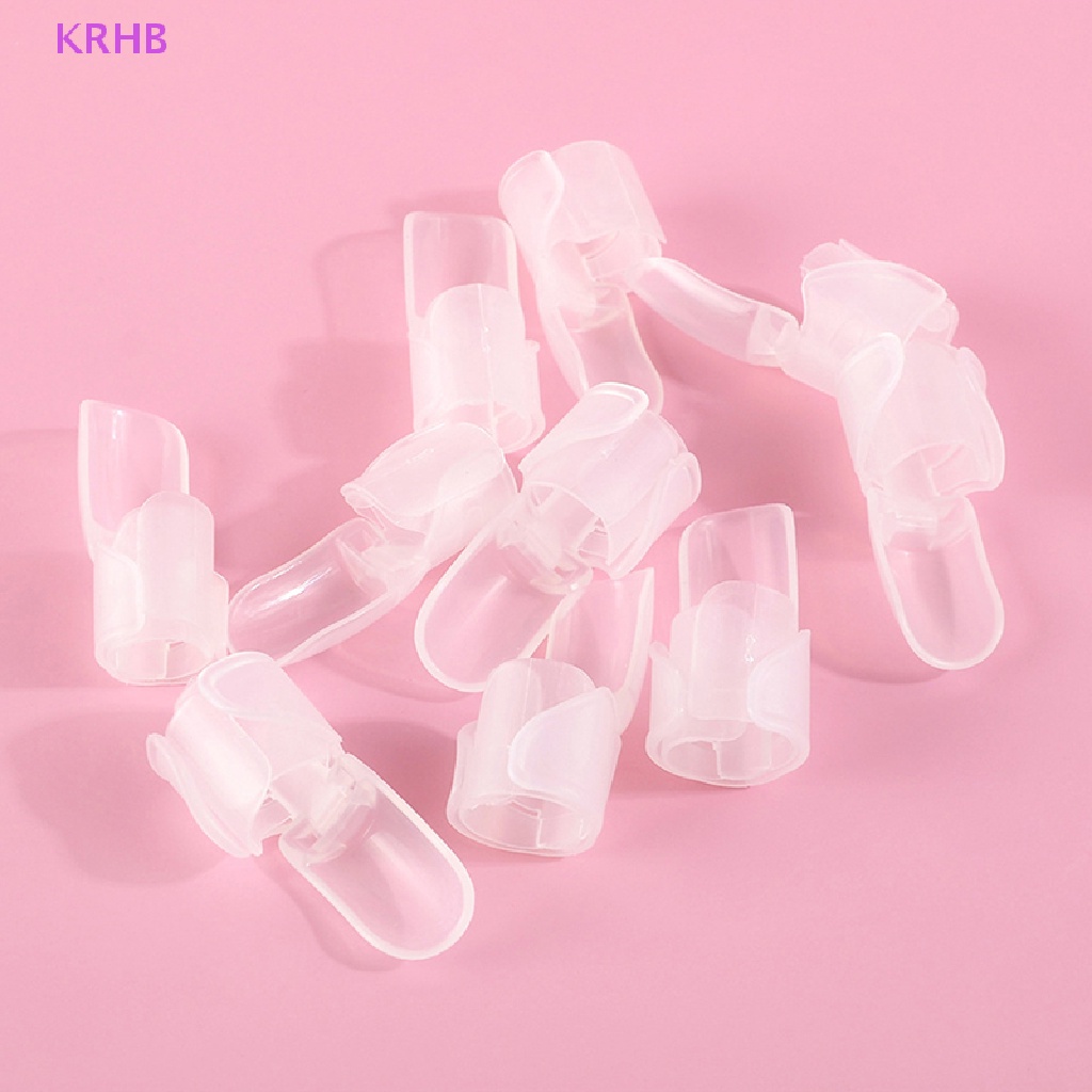 Set 10 Kẹp Nhựa Bảo Vệ Móng Tay Mới